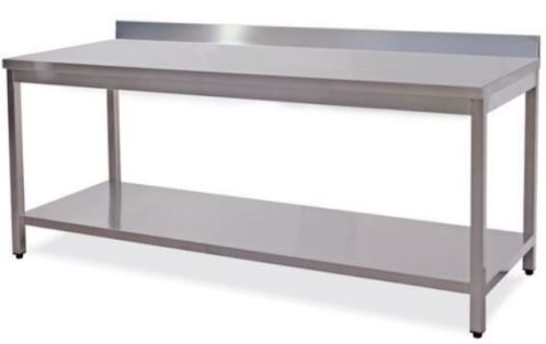 Professional Tables and work benches in stainless steel 