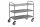 TEC1107 AISI 304 stainless steel Cart Technical 100x50x95h