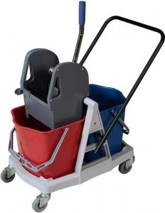 CA1604E Cleaning Cart Trolley with wringing 