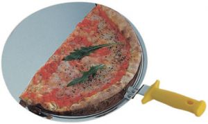 IR-20 Pelle à pizza en acier inoxydable ø 20 cm renforcée avec poignée 150  cm