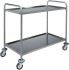 CA 1390 Stainless steel trolley 2 shelves 100 kg 90x60x94h