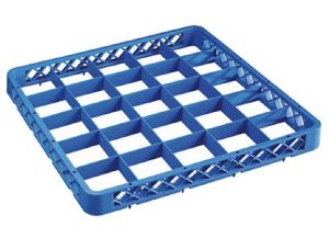 RIA25 Elevation with 25 compartments for dishwasher racks 50x50 h4,5 blue