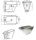 LX3518 Professional suspended bidet "GQ in Aisi 304 stainless steel with satin finish and internal glossy finish...