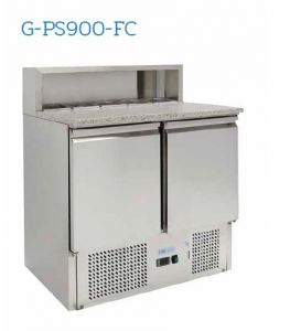 G-PS900-FC Saladette refrigerata  - Temperatura +2°/+8°C - N. 2 porte - Capacità litri 240