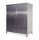 AN6001 neutral stainless steel cabinet with sliding doors