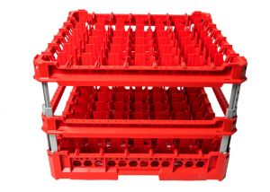 GEN-K47x7 CLASSIC BASKET 49 SQUARE COMPARTMENTS - Cup height from 240m to 340mm