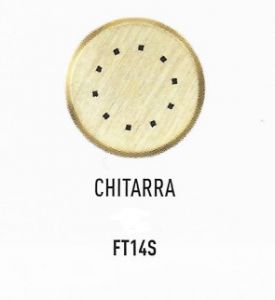 Troquel de GUITARRA FT14S para máquina de pasta fresca FAMA MINI modelo