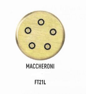Troquel FT21L MACARONI para máquina de pasta fresca FAMA mediana y grande