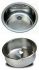 LV042 / A round stainless steel sink for the bar diameter. 420 x 180 mm with waste collection