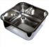 LV33/33A rectangular stainless steel sink 