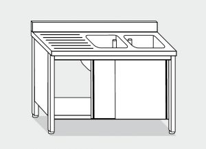 LT1018 Laver Cabinet sur l'acier inoxydable