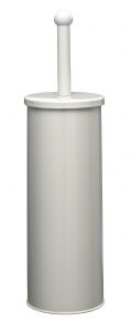 T101801 Toilet Brush holder White powder epoxy coated steel