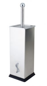 T101820 AISI 304 polished s. steel Toilet brush holder