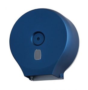 T104301 Distributore di carta igienica in rotolo ABS blu soft-touch 200 metri