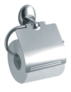 T105209 AISI 304 brushed stainless steel Toilet paper holder for single roll