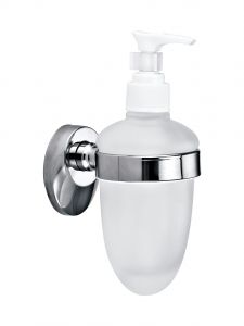 T105216 AISI 304 Brushed stainless steel liquid soap holder