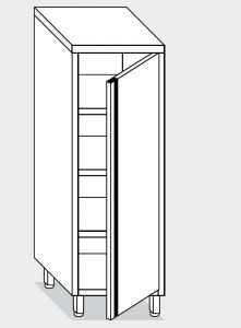14206.06 Armario vertical g40 cm 60x60x180h puerta batiente - 3 estantes interiores regulables