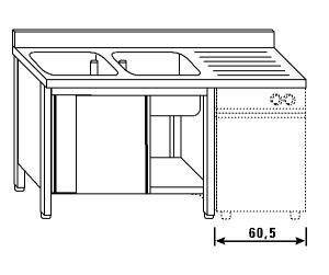 Laver le LT1183 armoire pour lave-vaisselle